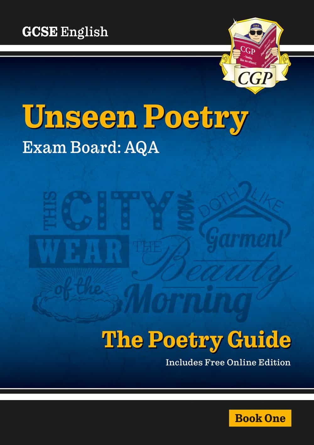 GCSE CGP Unseen poetry cover